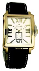 4492.1.1069 stainless-gilt, pvd, black leather
