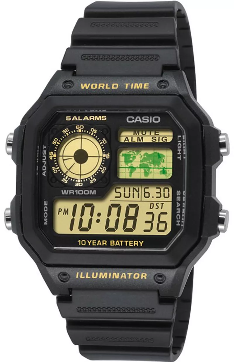 Часы Casio AE-1200WH-1BVEF