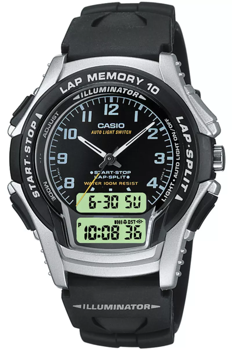 Часы Casio WS-300-1BVSEF