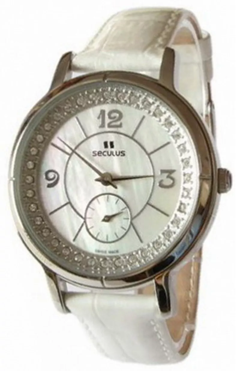 Часы Seculus 1627.2.106 mop, white