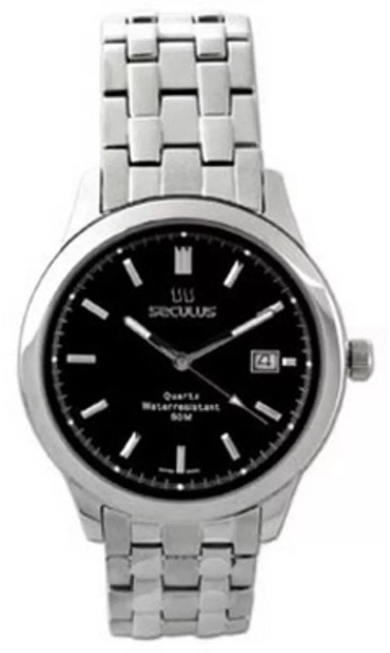 Часы Seculus 4493.1.515 black, ss, ss
