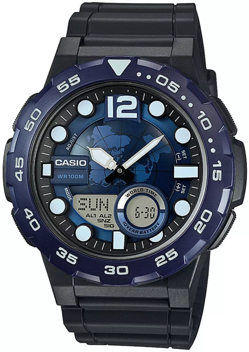 Часы Casio AEQ-100W-2AVEF