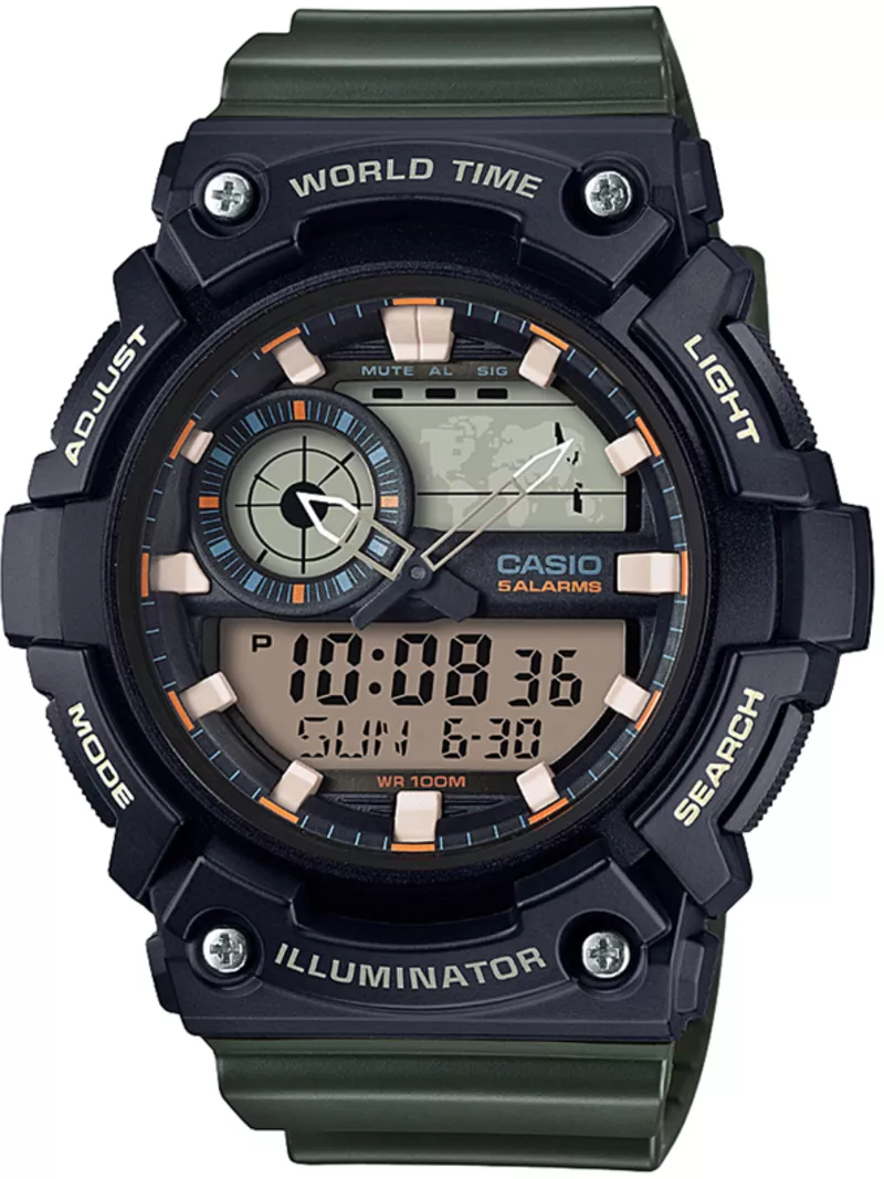 Часы Casio AEQ-200W-3AVEF