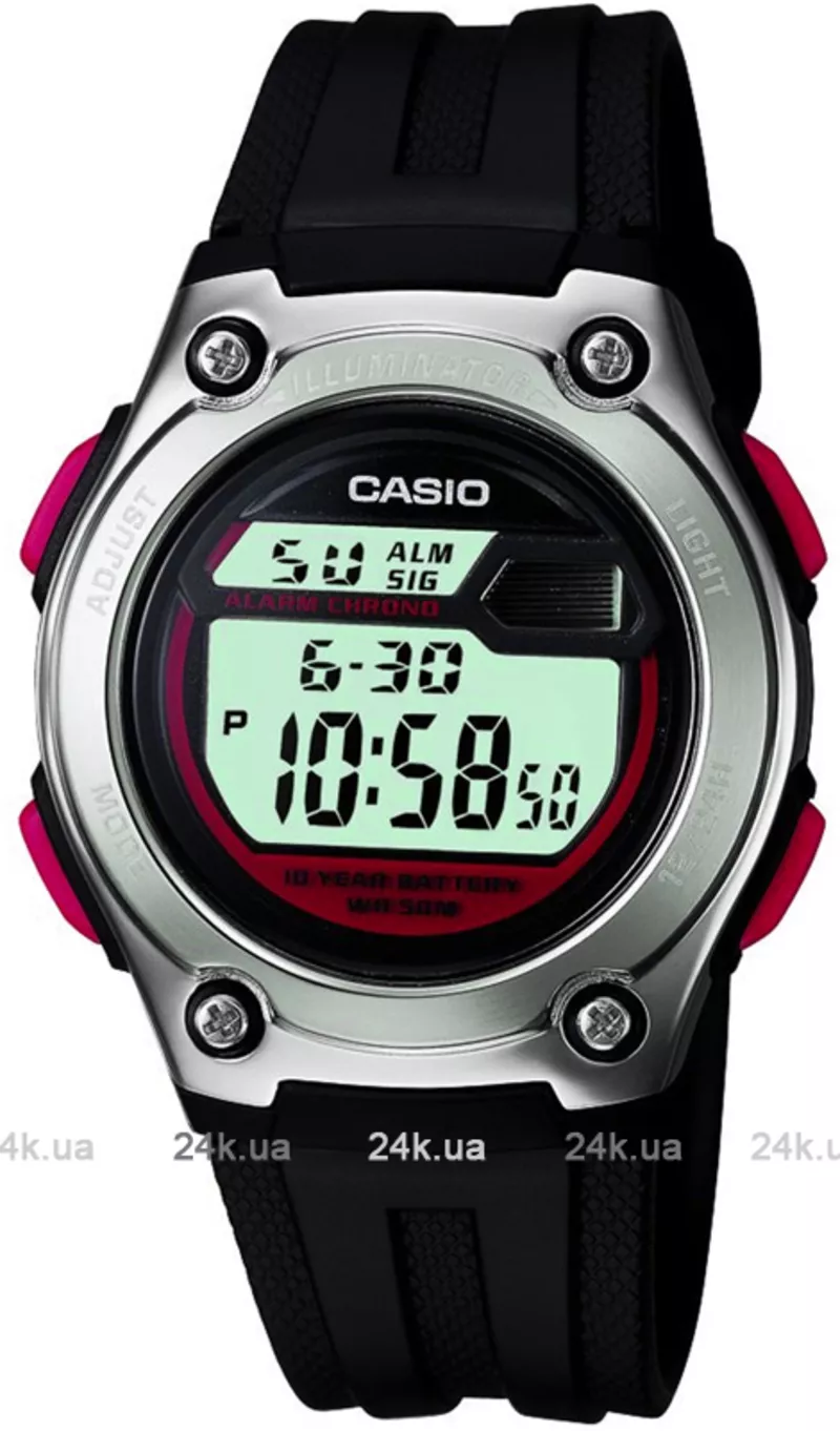 Часы Casio W-211-1BVEF