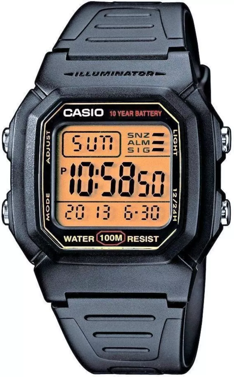 Часы Casio W-800HG-9A