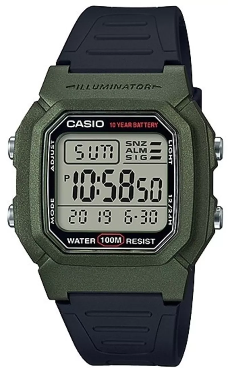 Часы Casio W-800HM-3A-A