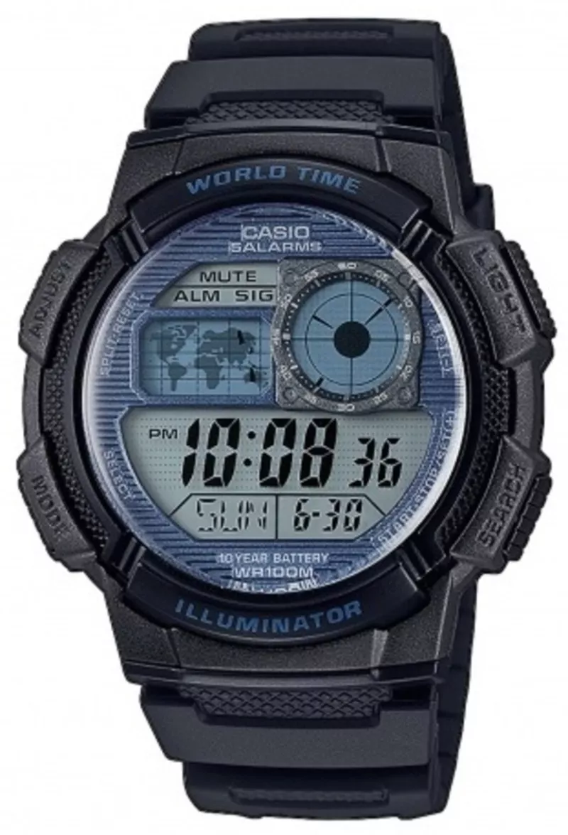 Часы Casio AE-1000W-2A2VEF