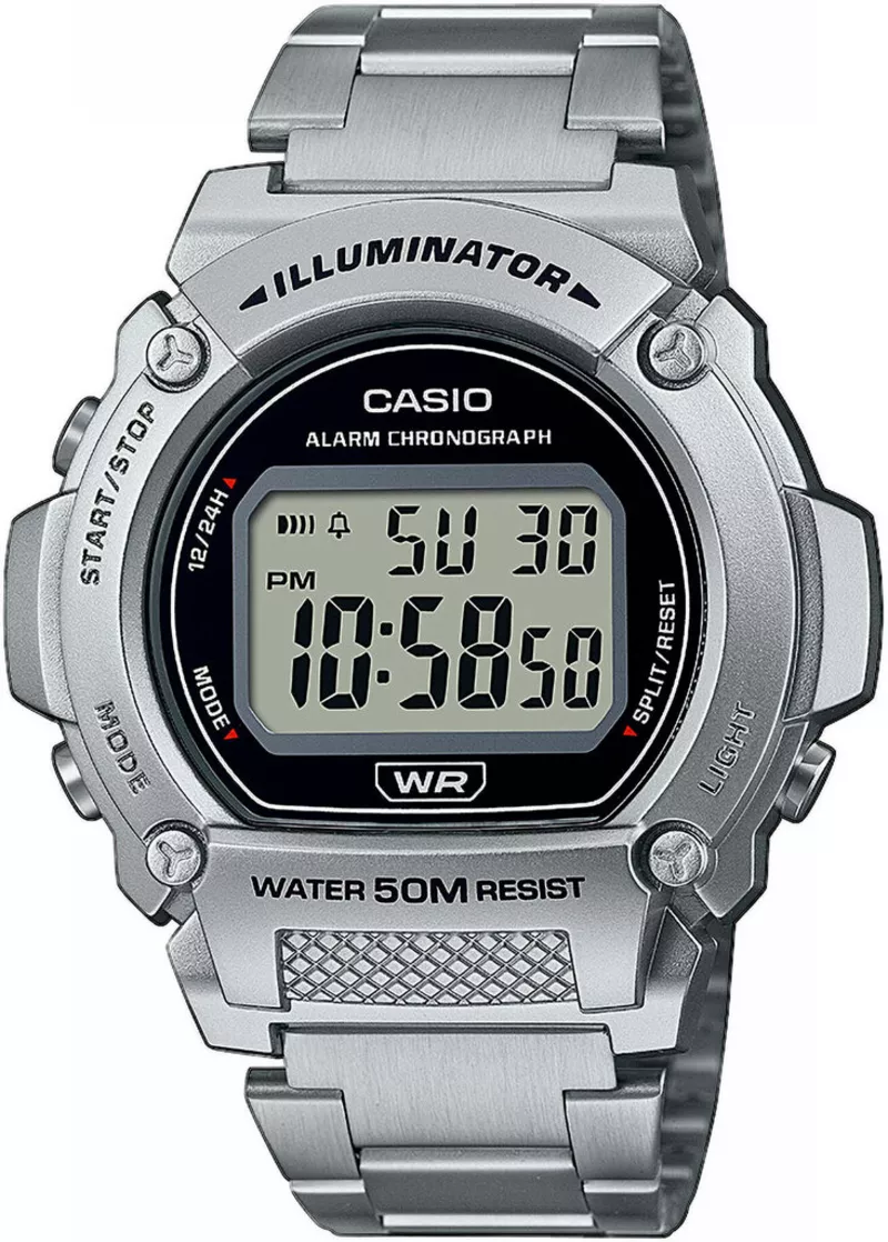 Часы Casio W-219HD-1AVEF