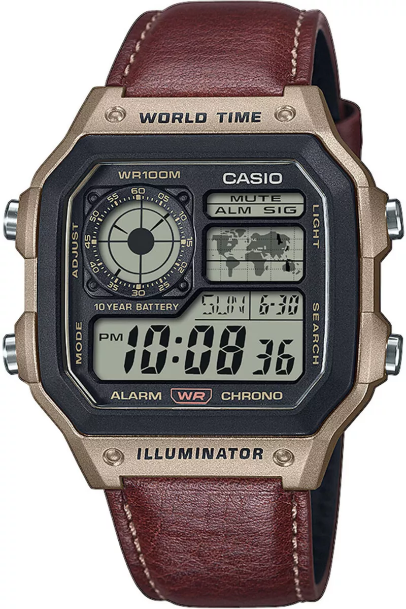 Часы Casio AE-1200WHL-5AVEF