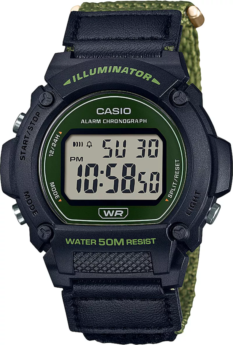 Часы Casio W-219HB-3AVEF