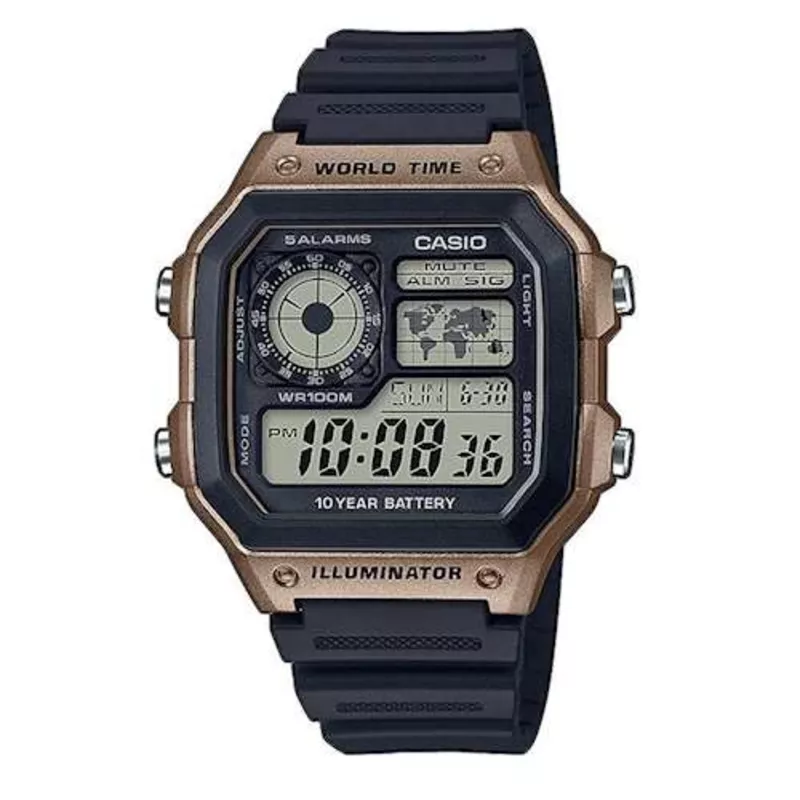 Часы Casio AE-1200WH-5AVEF