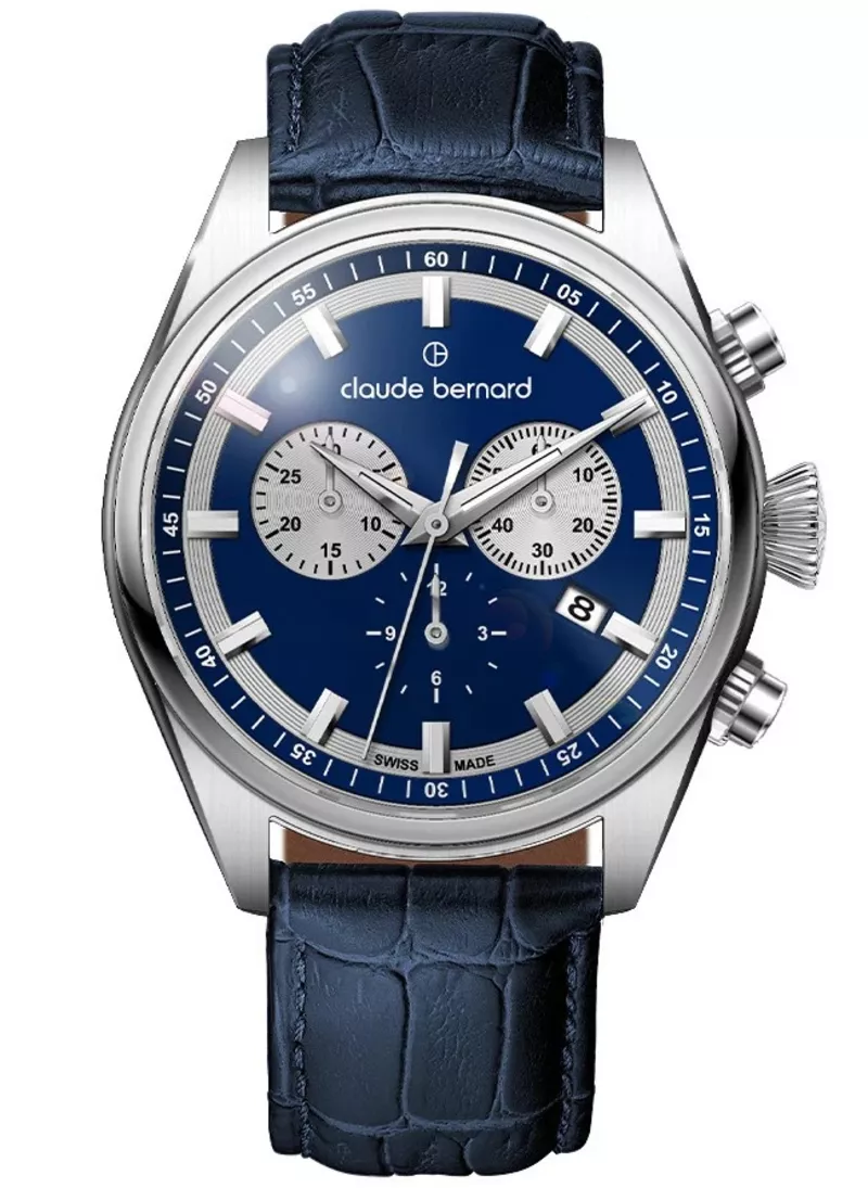 Часы Claude Bernard 10259-3C-BUAIN