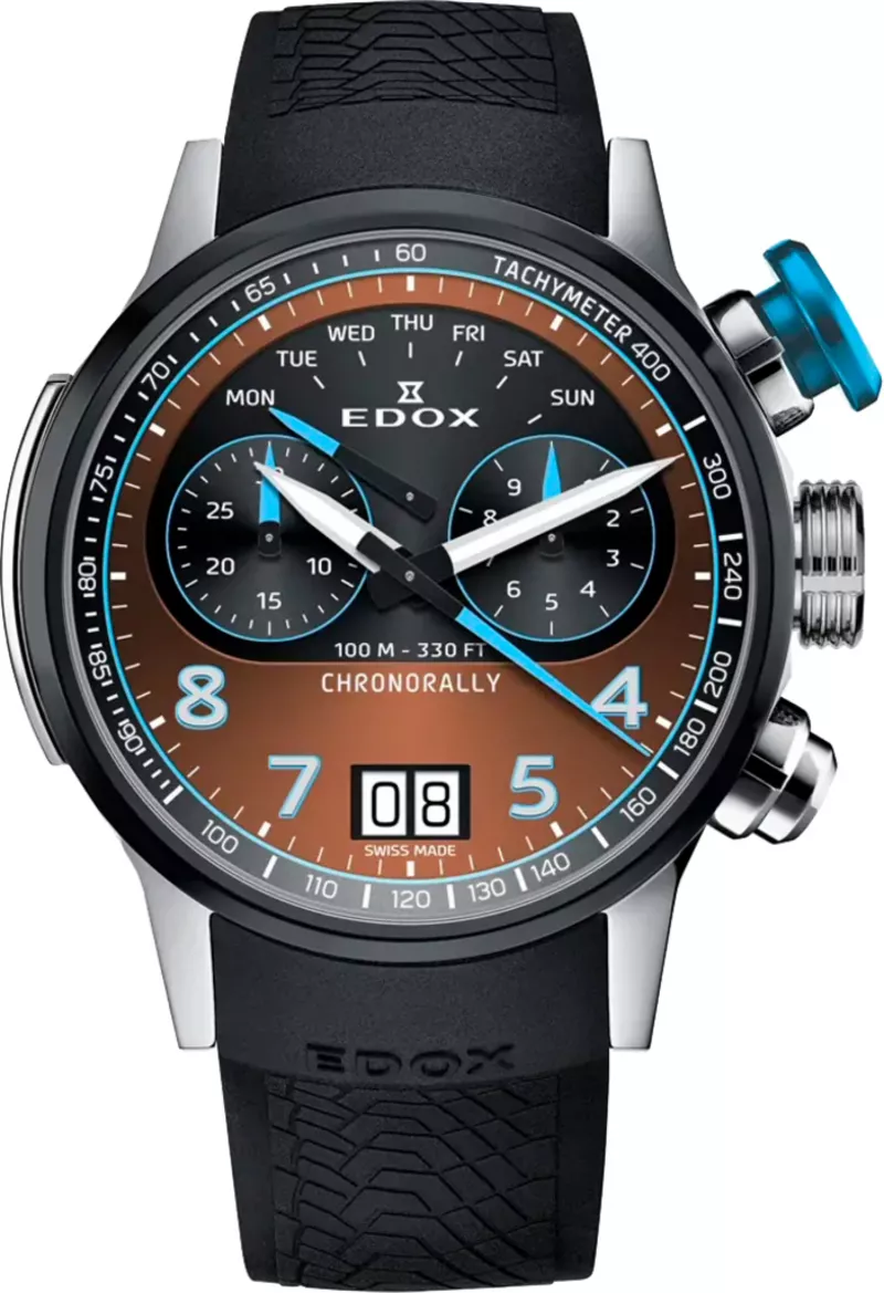 Часы Edox 38003-TINBU-BRNBU