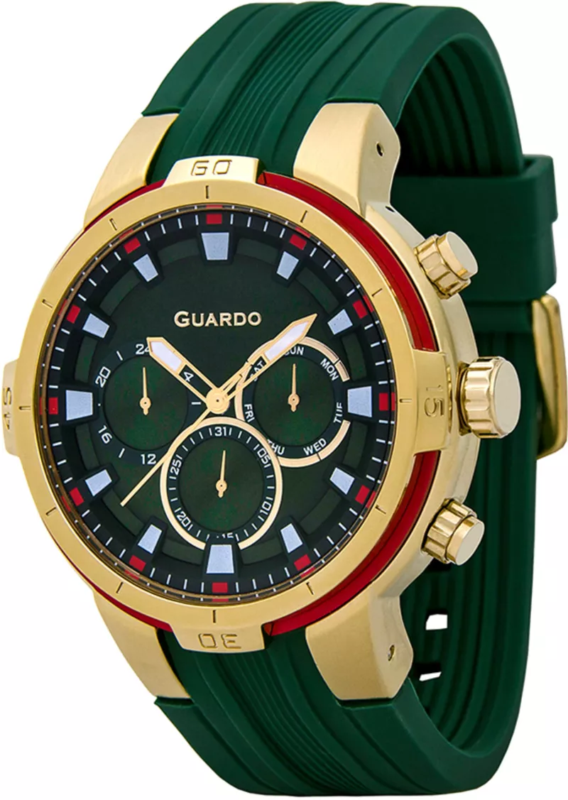 Часы Guardo P11149 GGreen