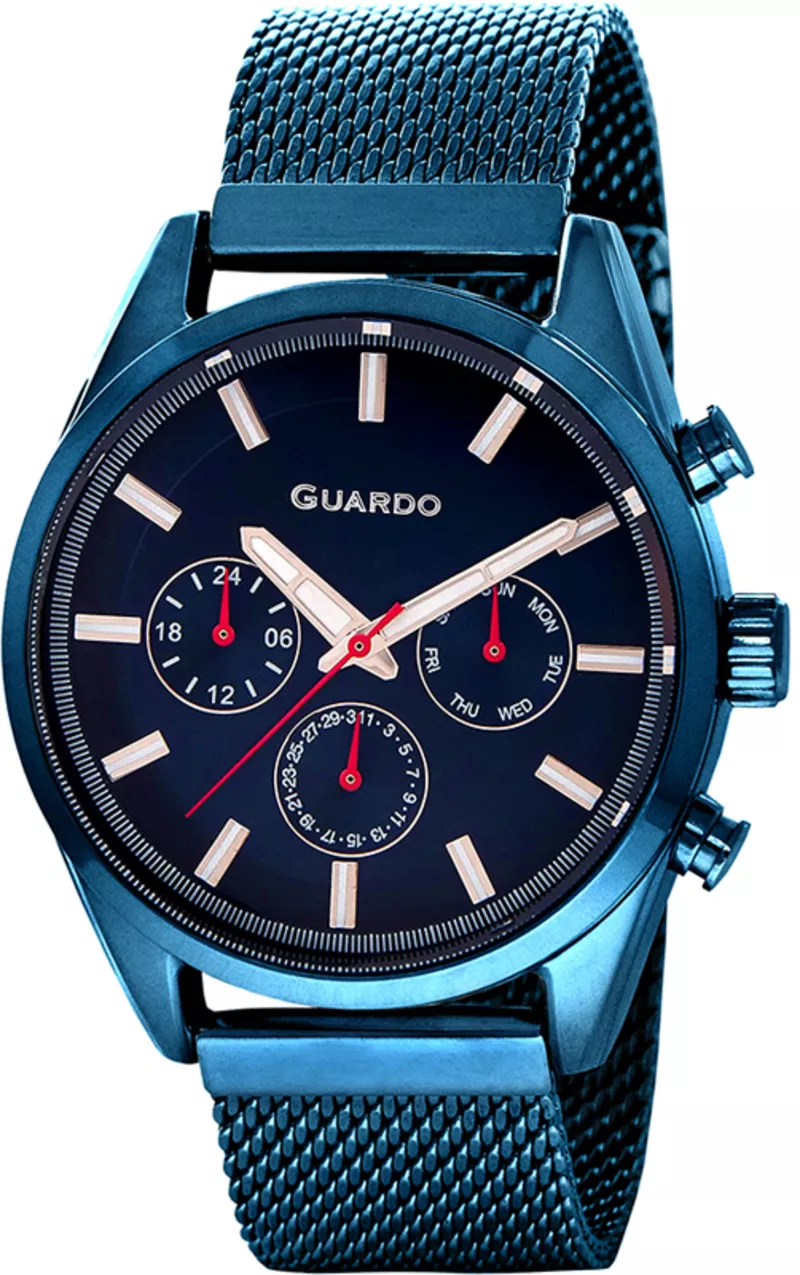 Часы Guardo P11661(m) BlBl