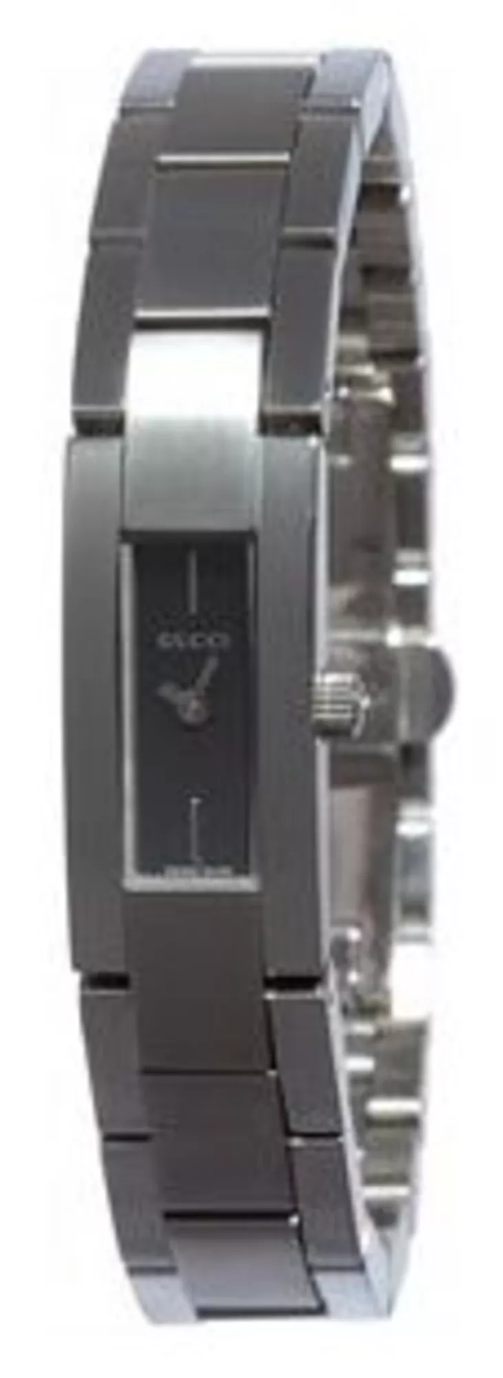 Часы Gucci 4605L-24636-BLKSTEELBRACELET