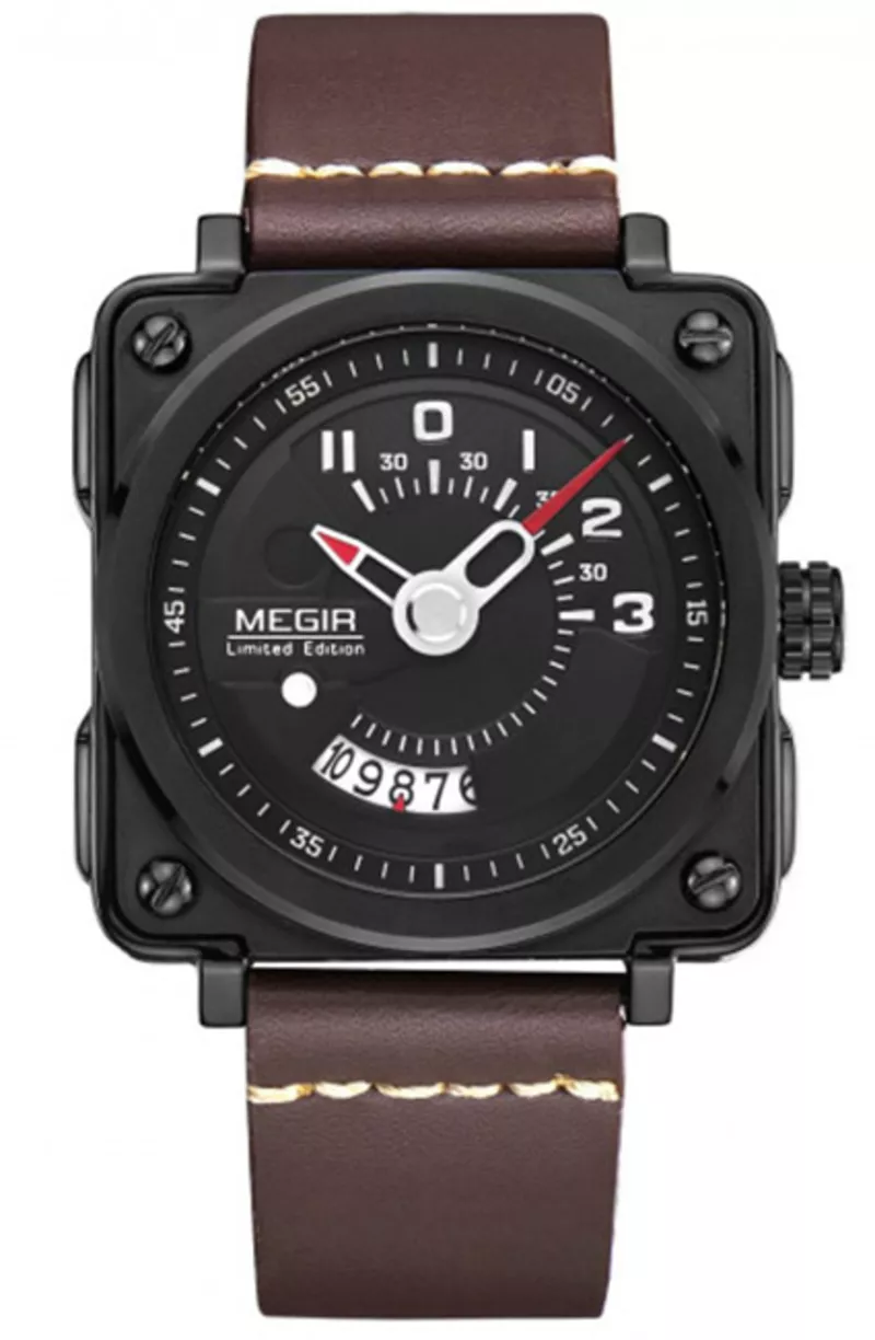 Часы Megir Black Brown MG2040