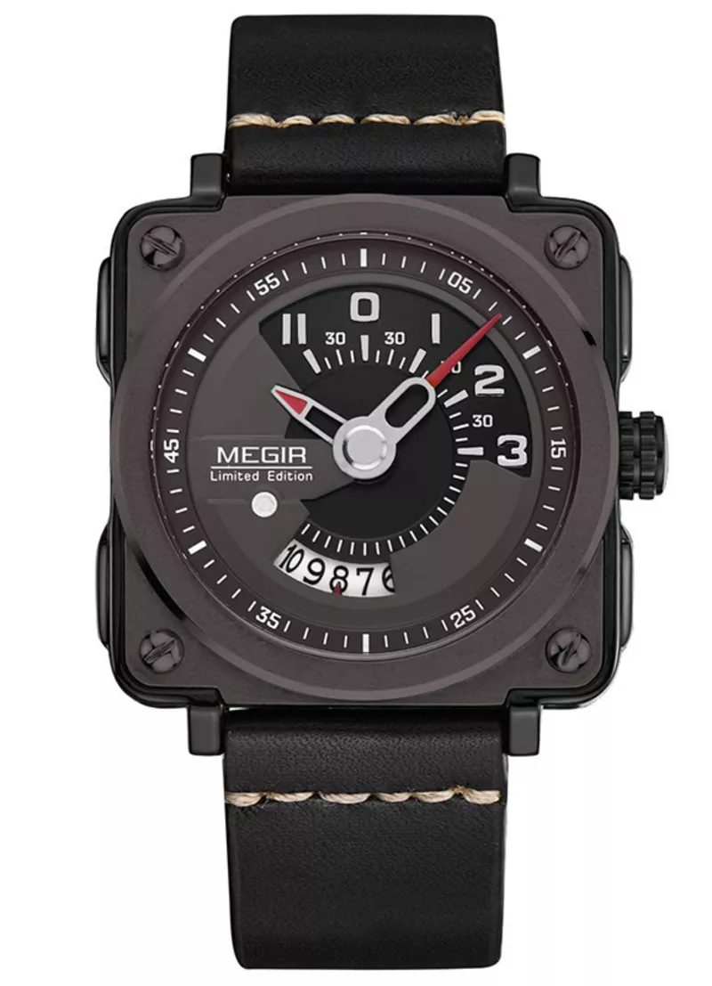 Часы Megir Black MG2040