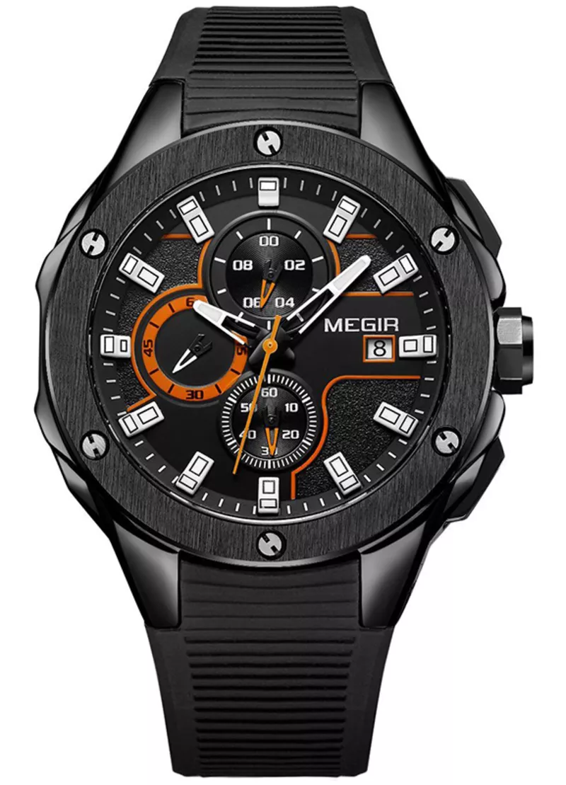 Часы Megir Black MG2053