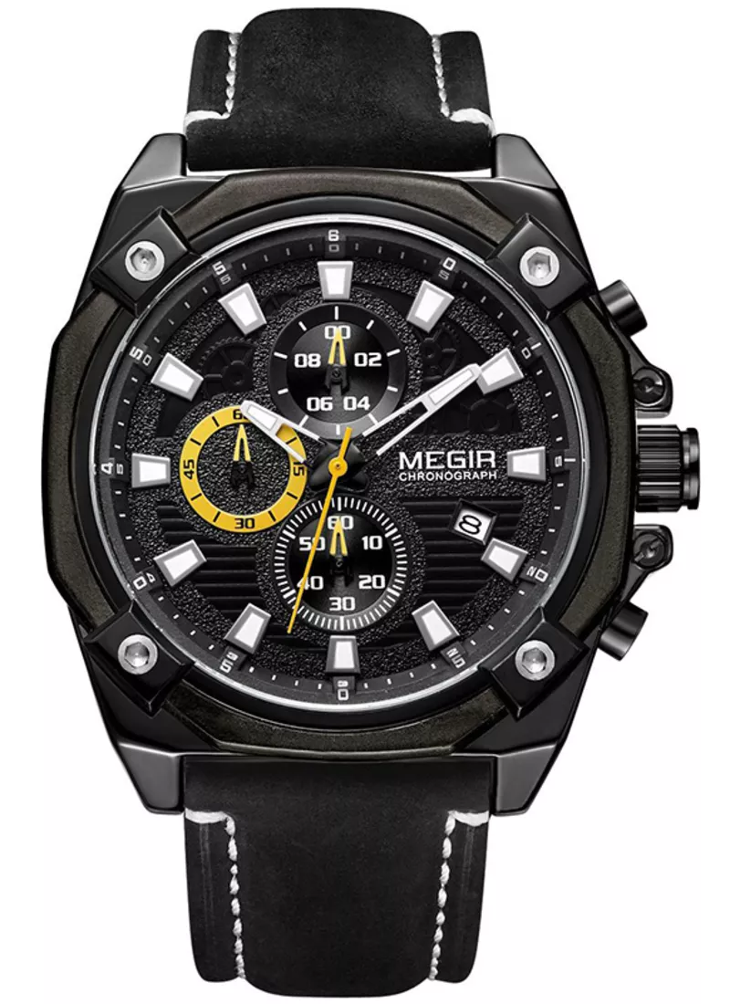 Часы Megir Black MG2054