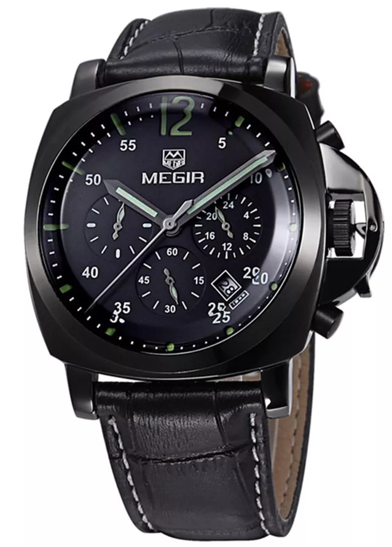 Часы Megir Black MG3006