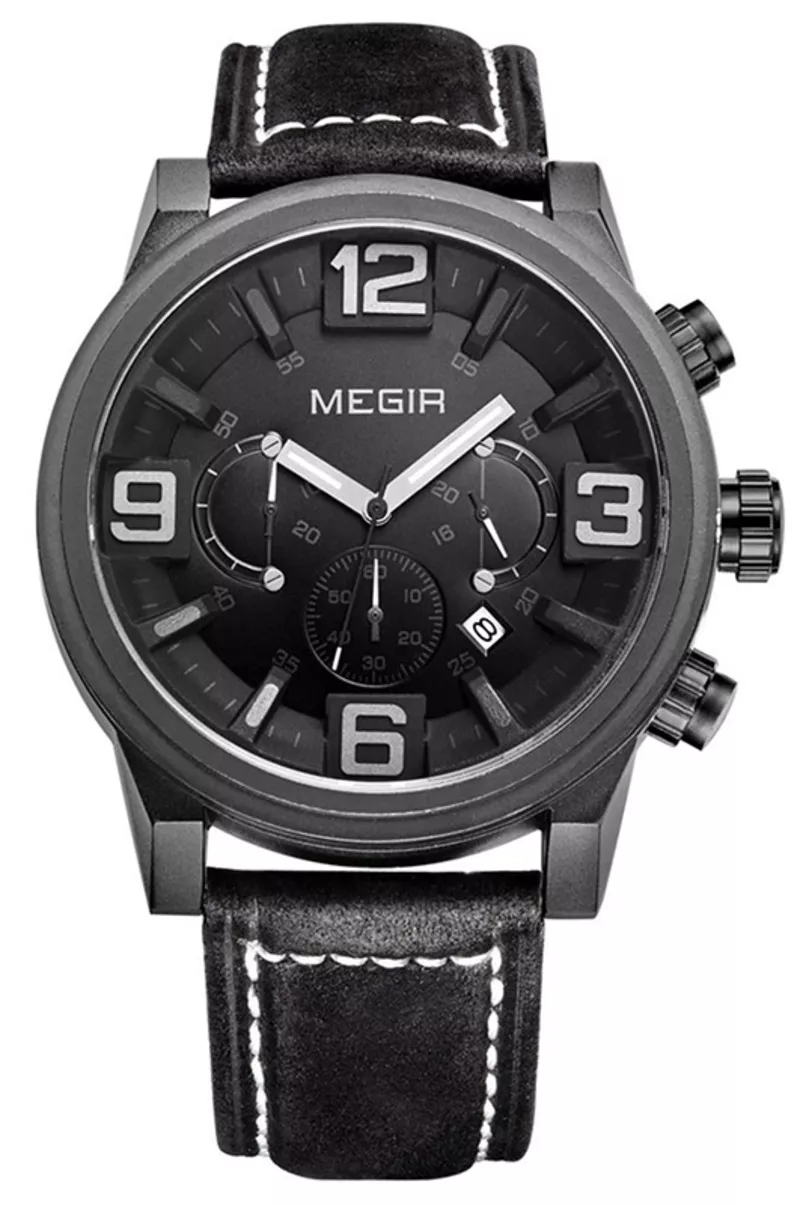 Часы Megir Black MG3010