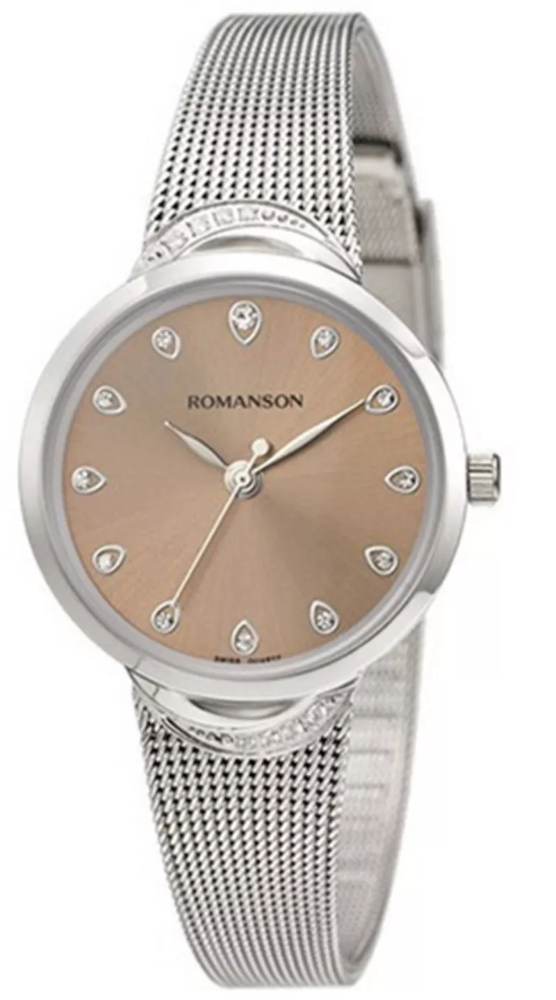 Часы Romanson RM4203QLWH BR