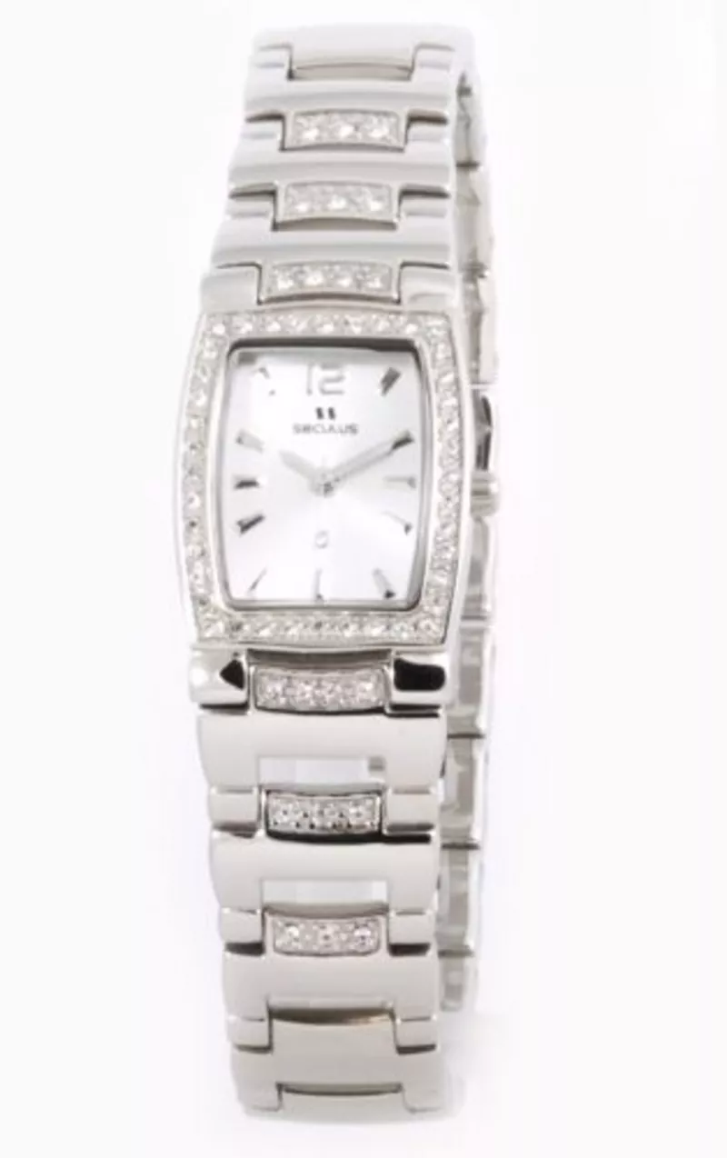 Часы Seculus 1650.2.763-silver-white-ss-wstones-ss-wstones