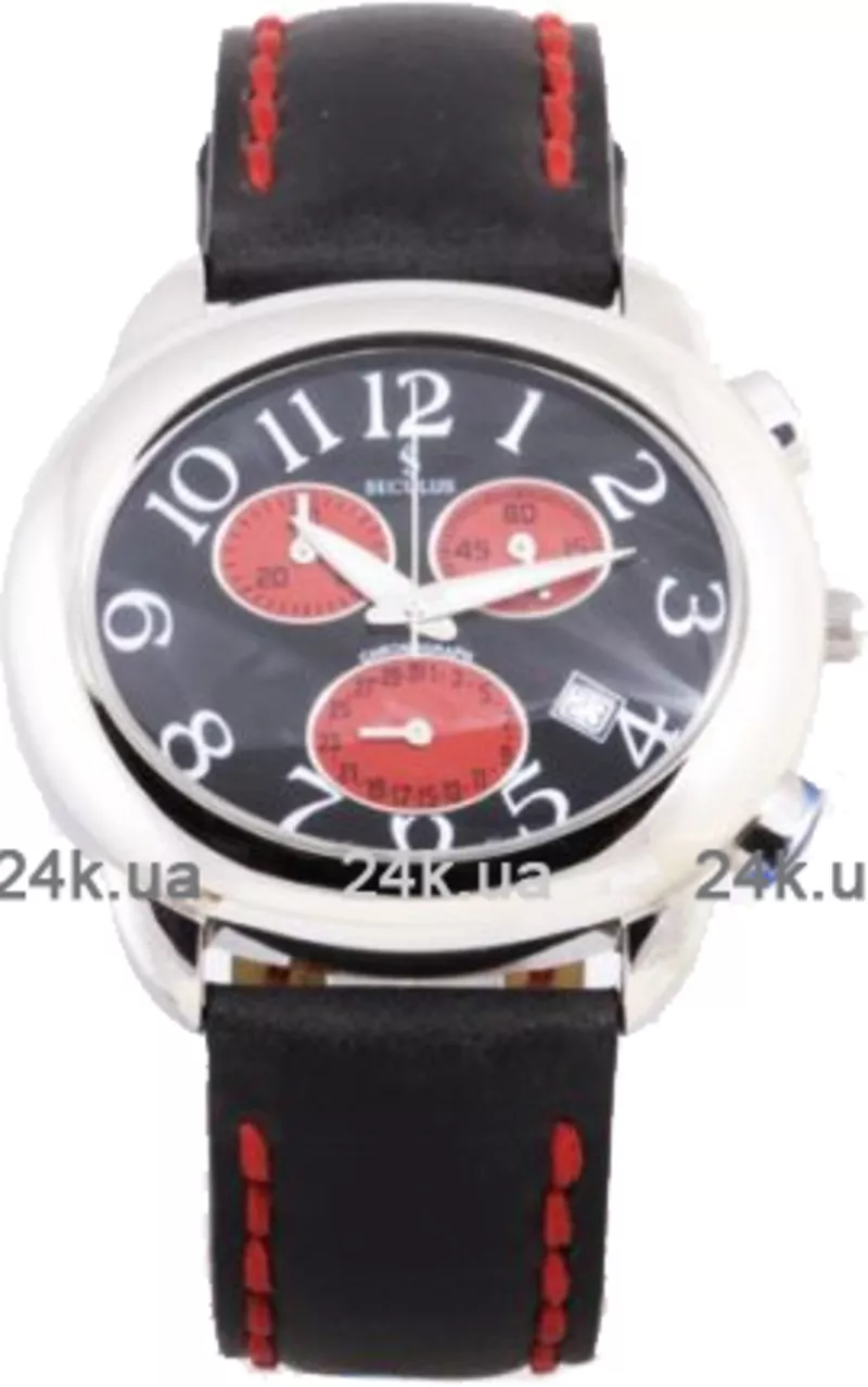 Часы Seculus 4468.1.816 black/red