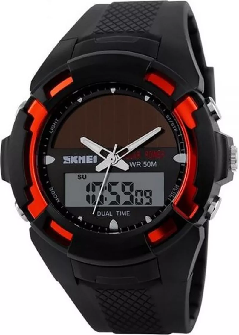 Часы Skmei 1056 Black-Red BOX