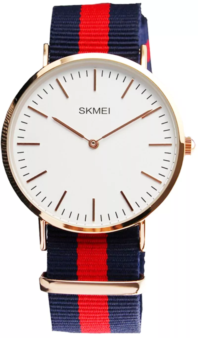 Часы Skmei 1181 Blue/Red/Blue Nylon BOX