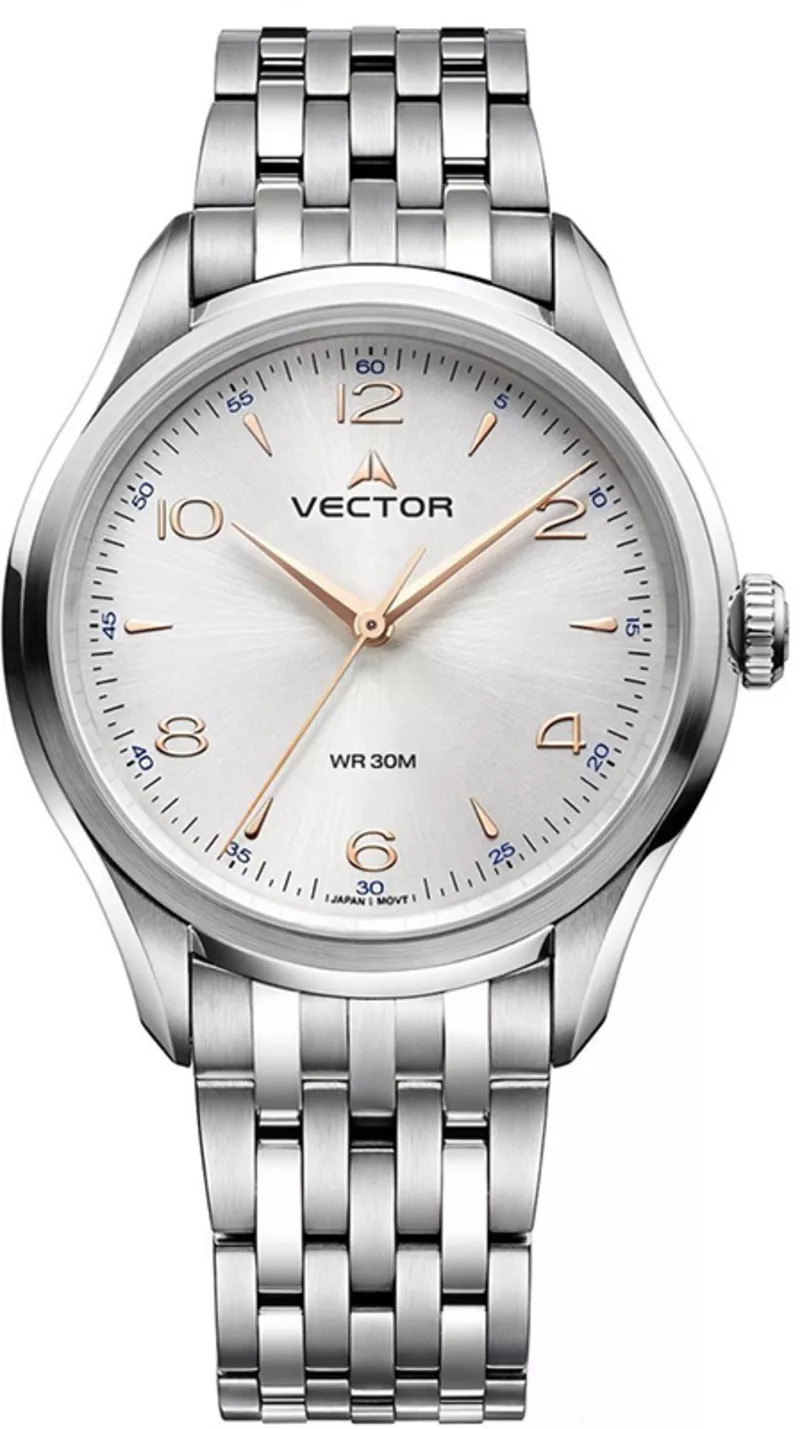 Часы Vector V8-057412 steel
