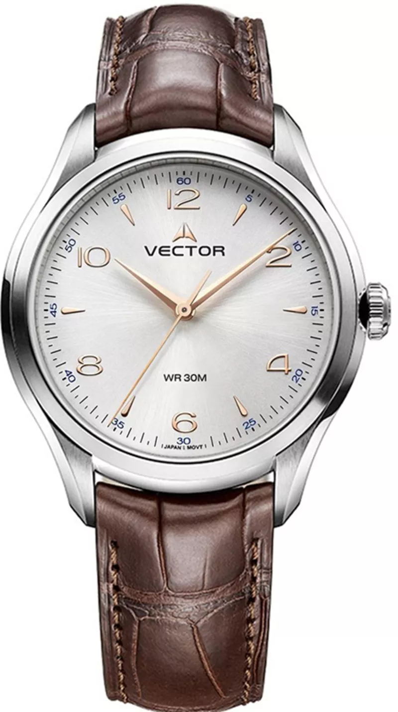 Часы Vector V8-057512 steel