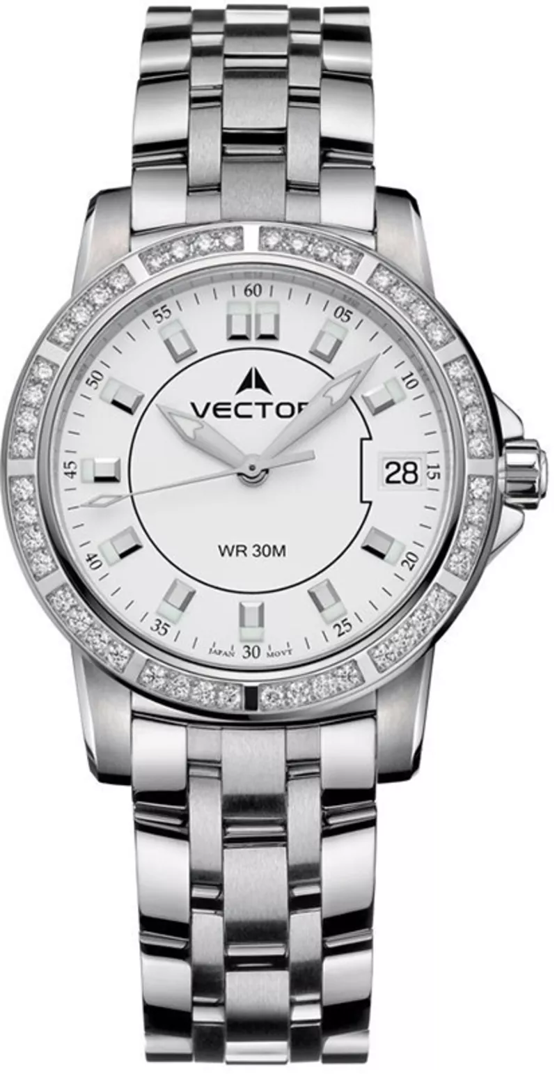 Часы Vector VC9-003413Q white