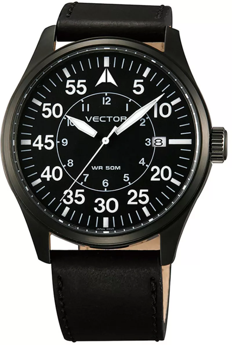Часы Vector VM8-001557 black