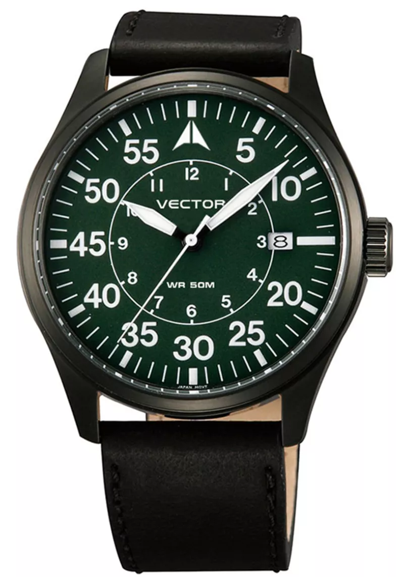 Часы Vector VM8-001557 green
