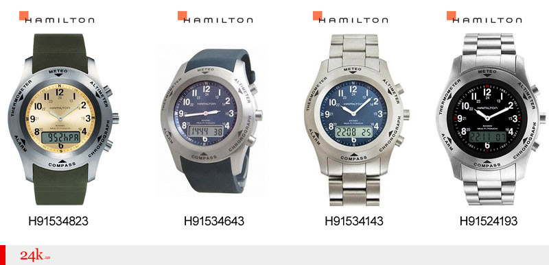 Часы Hamilton с барометром