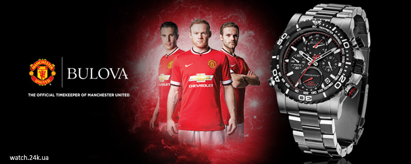 Часы Manchester United Bulova