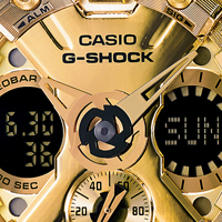 Новые часы Casio G-Shock Gold x Black. Черное золото в крепком корпусе