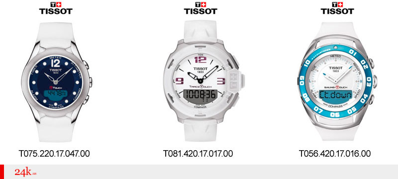 Женские сенсорные часы Tissot