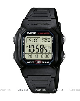 Недорогие часы Casio W-800H-1AVEF